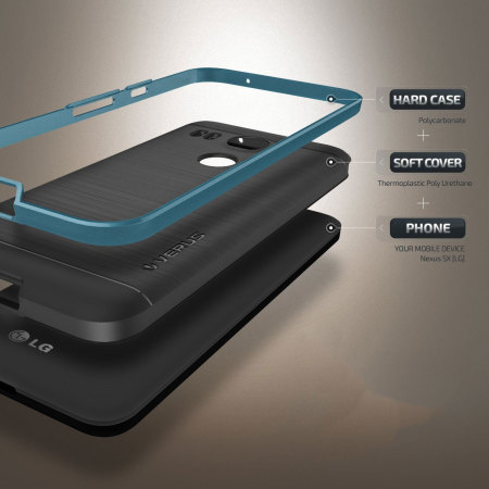 Verus High Pro Shield Series Nexus 5X Case - Electric Blue
