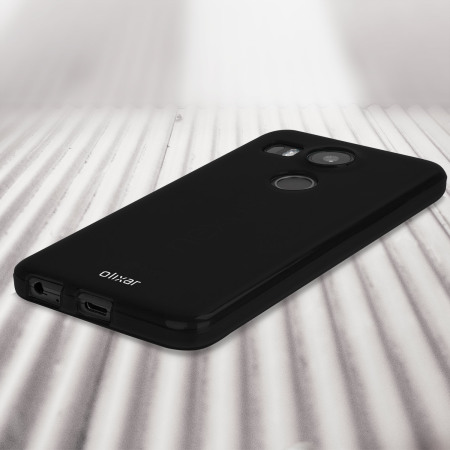 FlexiShield Case Nexus 5X Hülle in Solid Schwarz