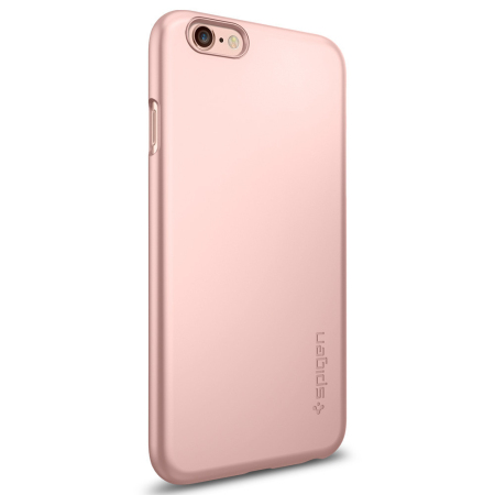 Spigen Thin Fit iPhone 6S / 6 Shell Deksel - Rose Gull