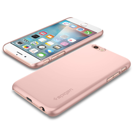 Coque iPhone 6S Plus / 6 Plus Spigen SGP Thin Fit – Or Rose