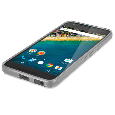 Funda Nexus 5X FlexiShield Gel - Blanca Opaca
