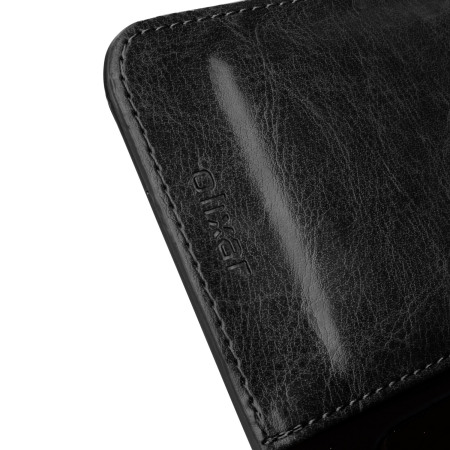 Olixar Leather-Style Nexus 5X Wallet Stand Case - Black