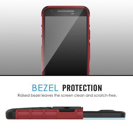 Olixar ArmourDillo Hybrid Nexus 5X Case - Red
