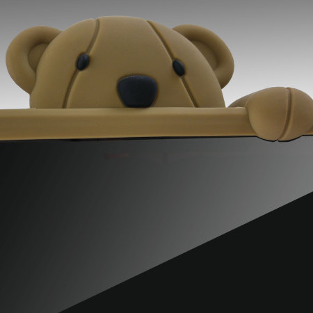 Moschino Teddy Bear iPad 2 / 3 / 4 Silicon Case - Brown