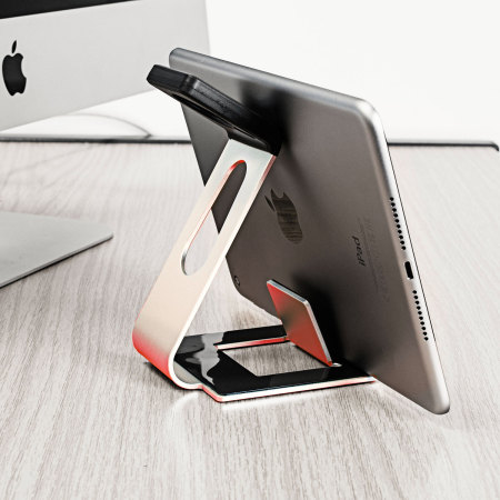 Support Apple Watch 2 / 1 et iPhone / iPad Olixar Aluminium - Rose Or