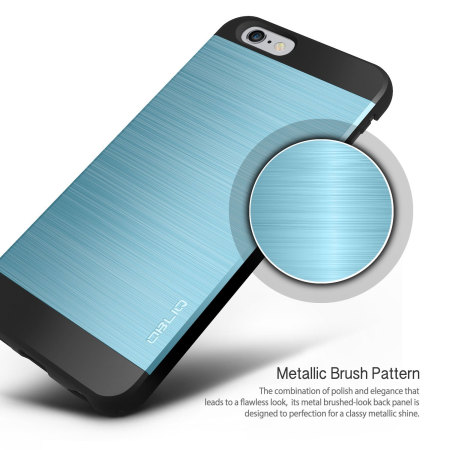 Coque iPhone 6S Plus / 6 Plus Obliq Slim Meta II Series - Noir / Bleu