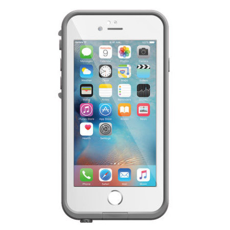 LifeProof Fre Case iPhone 6S Hülle in Avalanche Weiß