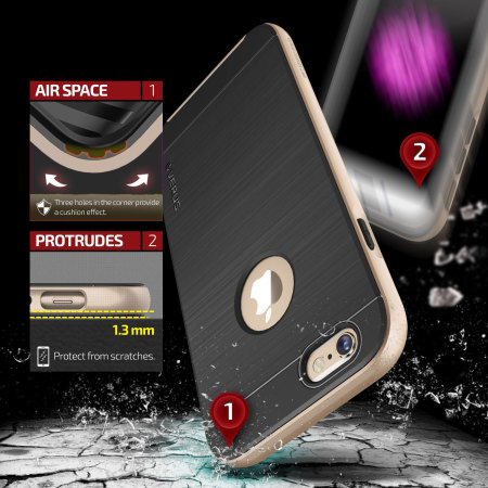 Funda iPhone 6s Plus / 6 Plus Verus High Pro Shield Series - Oro