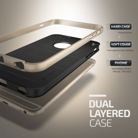 Verus High Pro Shield Series iPhone 6S Plus / 6 Plus Case - Gold