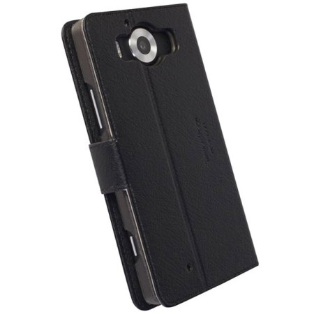 Krusell Boras Microsoft Lumia 950 Folio Wallet Case - Black