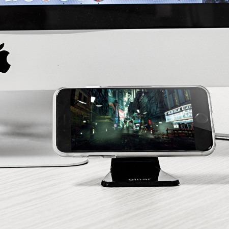 Olixar Micro-Suction iPhone Desk Stand - Black
