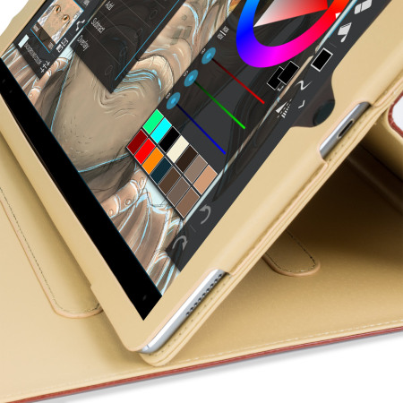 Olixar iPad Pro 12.9 2015 Vintage Stand Smart Case - Cognac