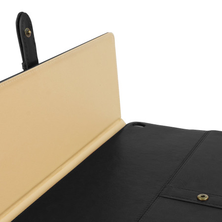 Housse iPad Pro 12.9 2015 Olixar Smart Vintage Support - Noire
