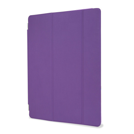Olixar iPad Pro 12.9 inch Smart Cover with Hard Case - Purple