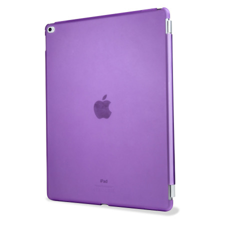 Funda iPad Pro 12.9 Olixar Smart Cover con Carcasa Rígida - Morada