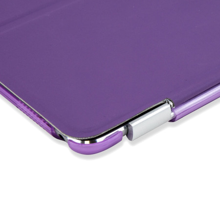 Funda iPad Pro 12.9 Olixar Smart Cover con Carcasa Rígida - Morada