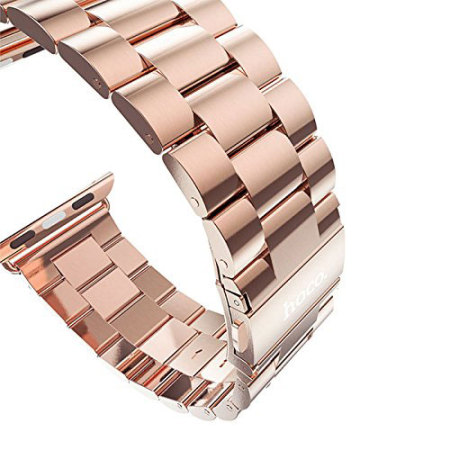 Hoco Apple Watch Stainless-Steel Strap - 42mm - Rose Gold