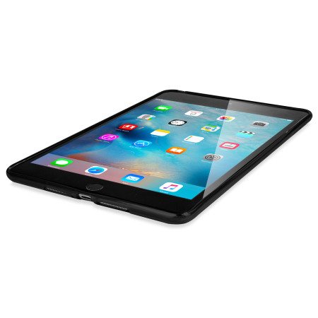 FlexiShield iPad Mini 4 Gel Case - Solide Zwart