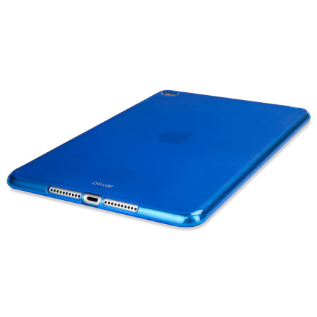 Coque iPad Mini 4 Gel FlexiShield - Bleue