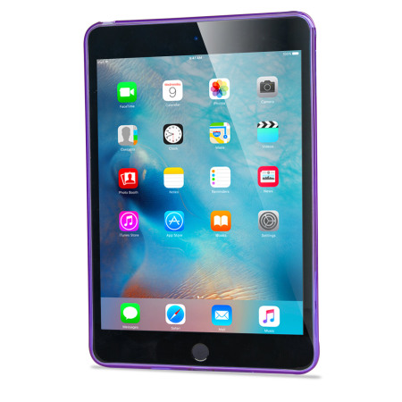 Funda iPad Mini 4 Olixar FlexiShield Gel - Morada