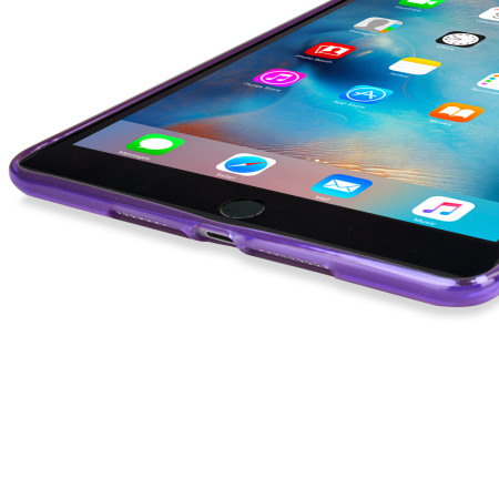 Coque iPad Mini 4 Gel FlexiShield - Violette