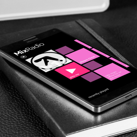 Cache Batterie Microsoft Lumia 950 XL Mozo Charge s/fil - Noir/Argent