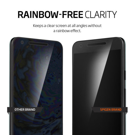 Spigen Crystal Nexus 5X Displayschutzfolie 3er Set