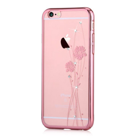 scheren Maak een sneeuwpop Buitenlander Crystal Ballet iPhone 6S Plus / 6 Plus Case - Rose Gold