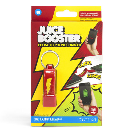 Mustard Juice Booster Smartphone to Smartphone Portable Charger