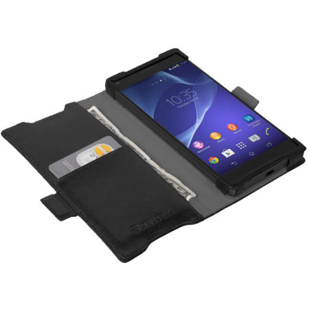 Krusell Ekero Sony Xperia Z5 Compact Folio Wallet Case - Zwart