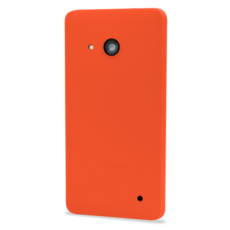 Mozo Microsoft Lumia 550 Back Cover Case - Oranje