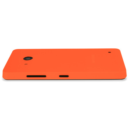 Mozo Microsoft Lumia 550 Back Cover Case - Orange