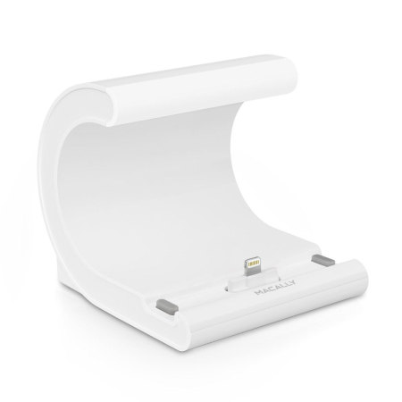Macally Lightning Sync & Charge Desktop Dock with UK Mains