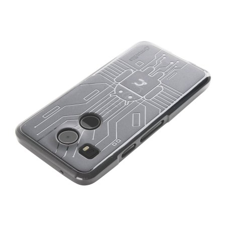Cruzerlite Bugdroid Circuit Nexus 5X Case - Clear