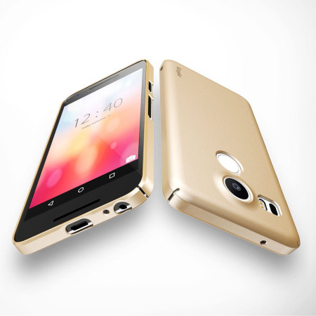 Rearth Ringke Slim Case Nexus 5X Hülle in Gold