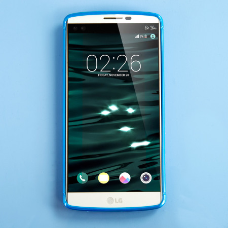 Funda LG V10 Olixar FlexiShield Dot - Azul