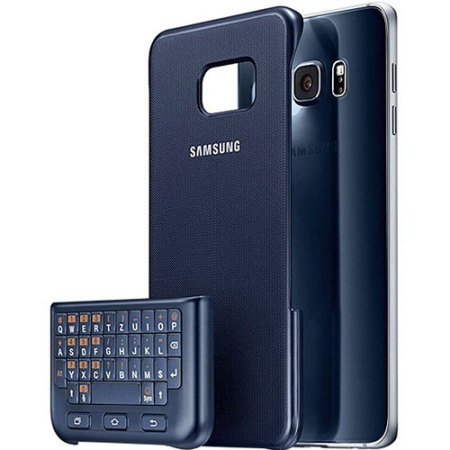 Official Samsung Galaxy S6 Edge Plus QWERTZ Keyboard Cover - Black