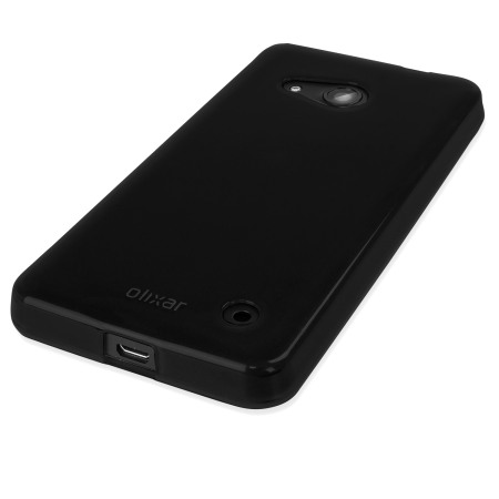 FlexiShield Hülle für Microsoft Lumia 550 in Solid Black