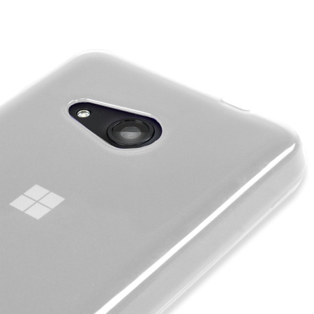 FlexiShield Microsoft Lumia 550 Gel Case - Vrost Wit