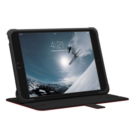 UAG Scout iPad Mini 4 Rugged Folio Case - Red