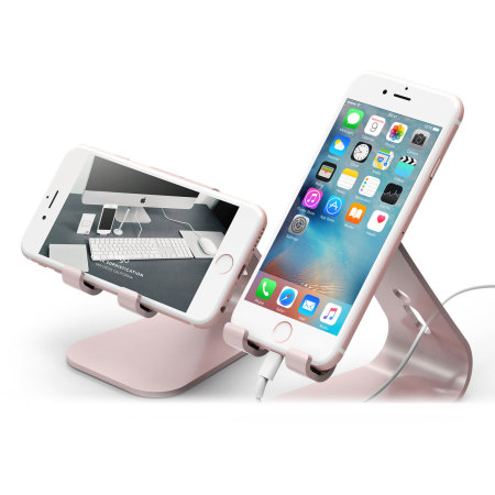 Elago M2 Aluminium-Style Universal Smartphone Tischständer Rosen Gold