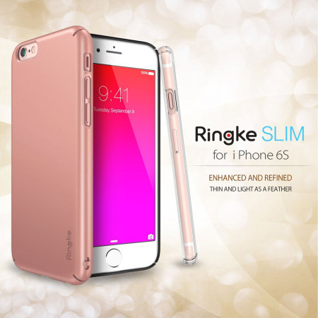 Rearth Ringke Slim iPhone 6S / 6 Case - Rose Gold