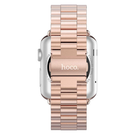 Hoco Apple Watch 3 / 2 / 1 Stainless Steel Strap - 42mm - Rose Gold