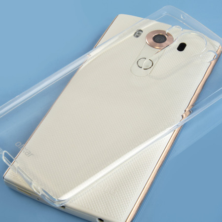 Olixar FlexiShield Ultra-Thin LG V10 Gel Case - 100% Clear