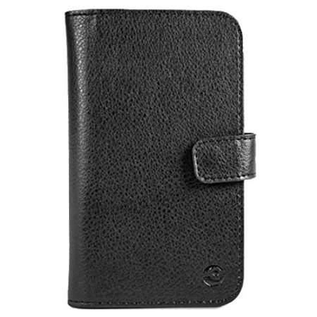 Official Doro Leather Style Liberto 820 Book Case - Black