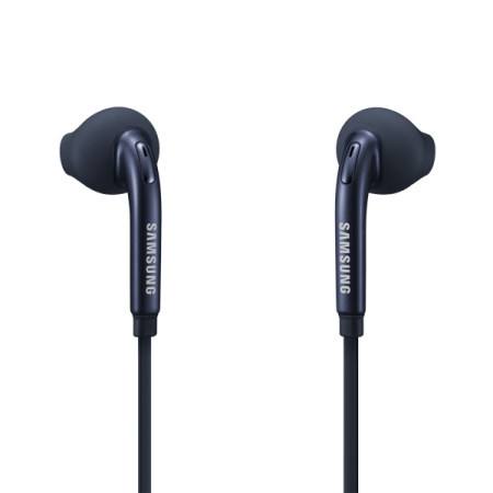 Official Samsung 3.5mm Jack In-Ear Headset with Mic and Controls - Black