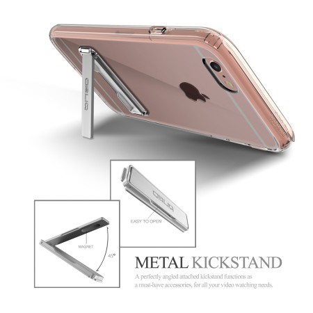 Obliq Naked Shield iPhone 6/6S Skal - Rosé Guld