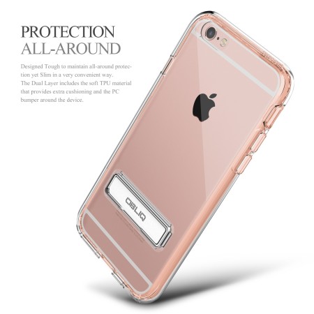 Obliq Naked Shield iPhone 6/6S Case - Rose Goud