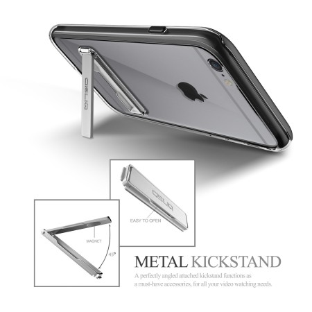 Obliq Naked Shield Series iPhone 6 Plus /6S Plus Hülle in Schwarz