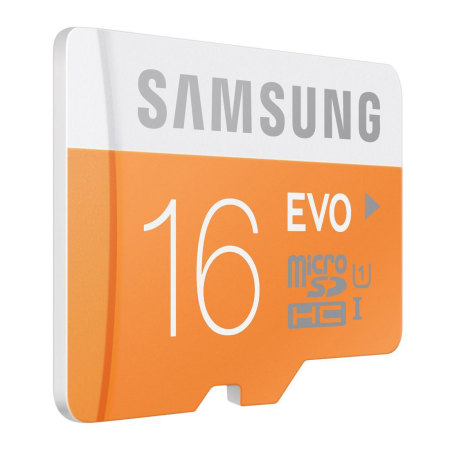 Samsung 16GB MicroSDHC EVO Card - Class 10